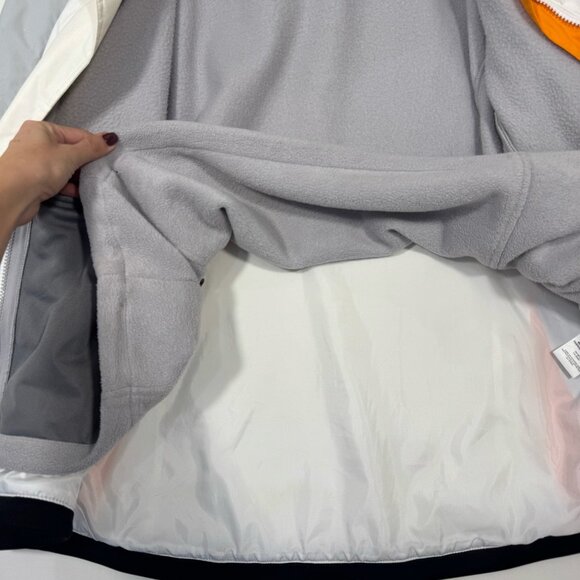 Columbia Sport Women Interchange 3-in-1 Fleece Winter Ski Jacket XL Y2K White - Picture 5 of 10